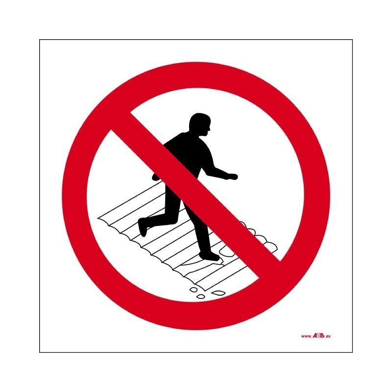 Prohibido pisar suelo frágil
