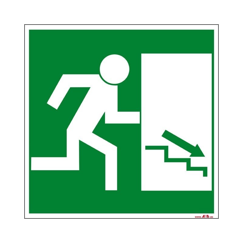 Salida escaleras abajo derecha