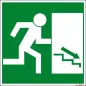 Salida escaleras abajo derecha