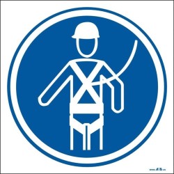 Protección individual obligatoria contra caídas