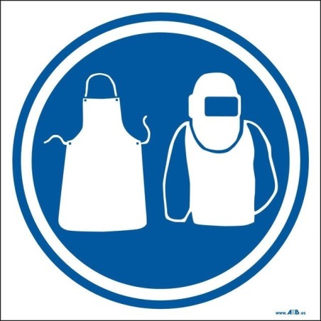Uso obligatorio de ropa protectora
