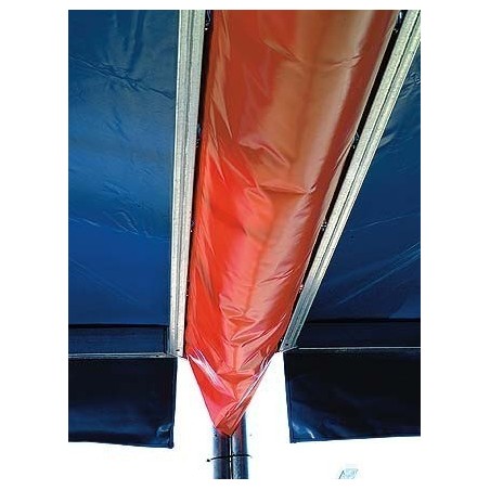 Canal desagüe para carpa