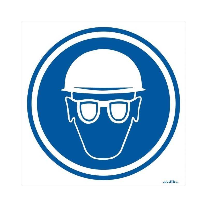 Uso obligatorio de casco y gafas