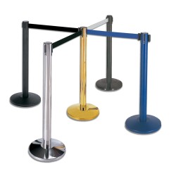Poste cinta extensible aluminio