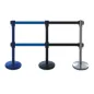 Poste doble cinta extensible aluminio
